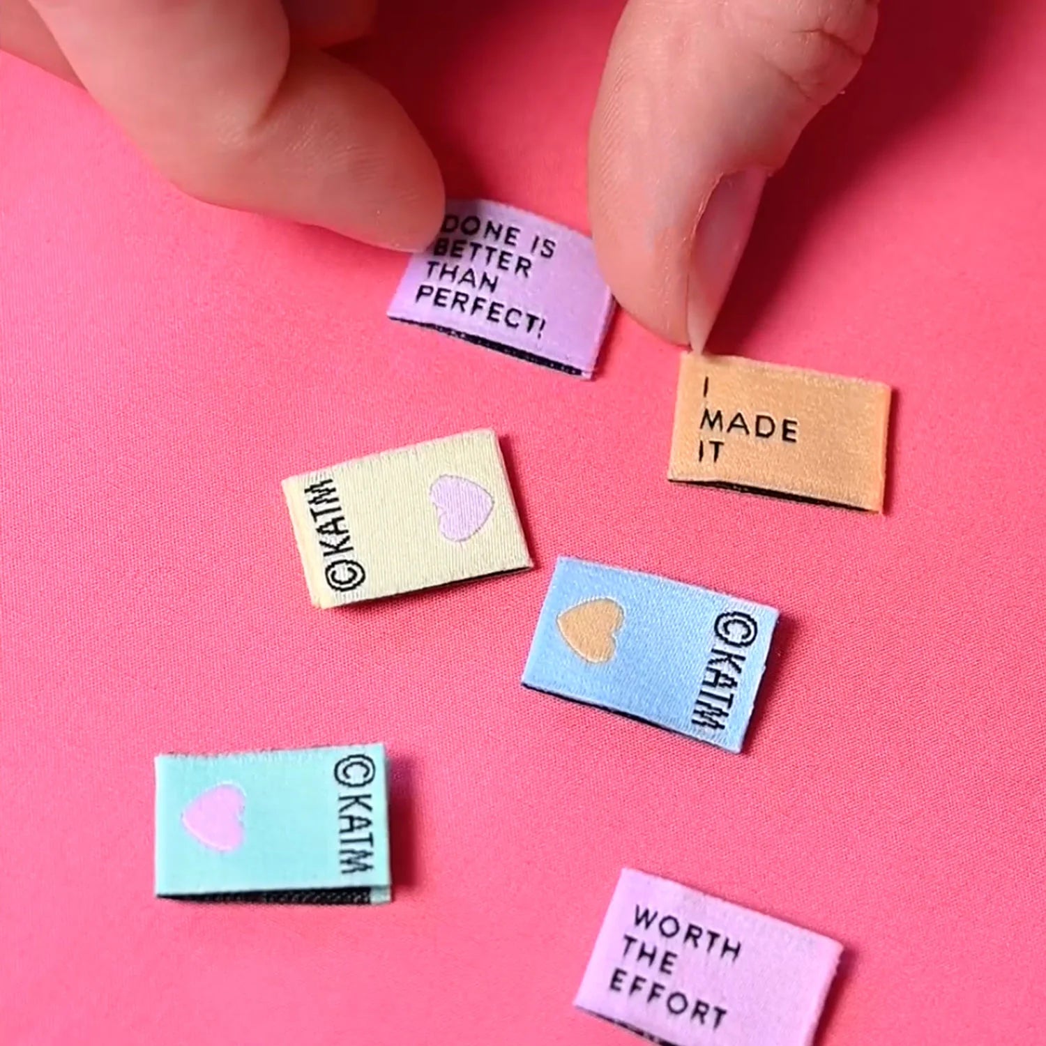 Mighty Mini Woven Labels