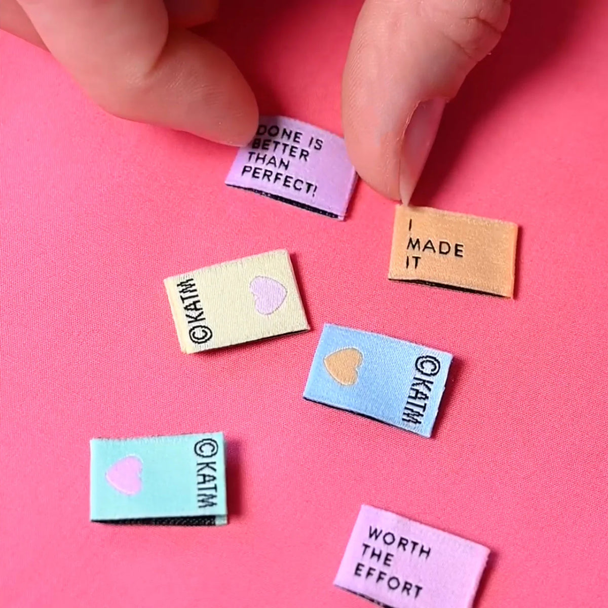 Mighty Mini Woven Labels