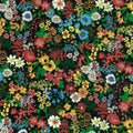Kokka -  Black Floral Cotton Lawn