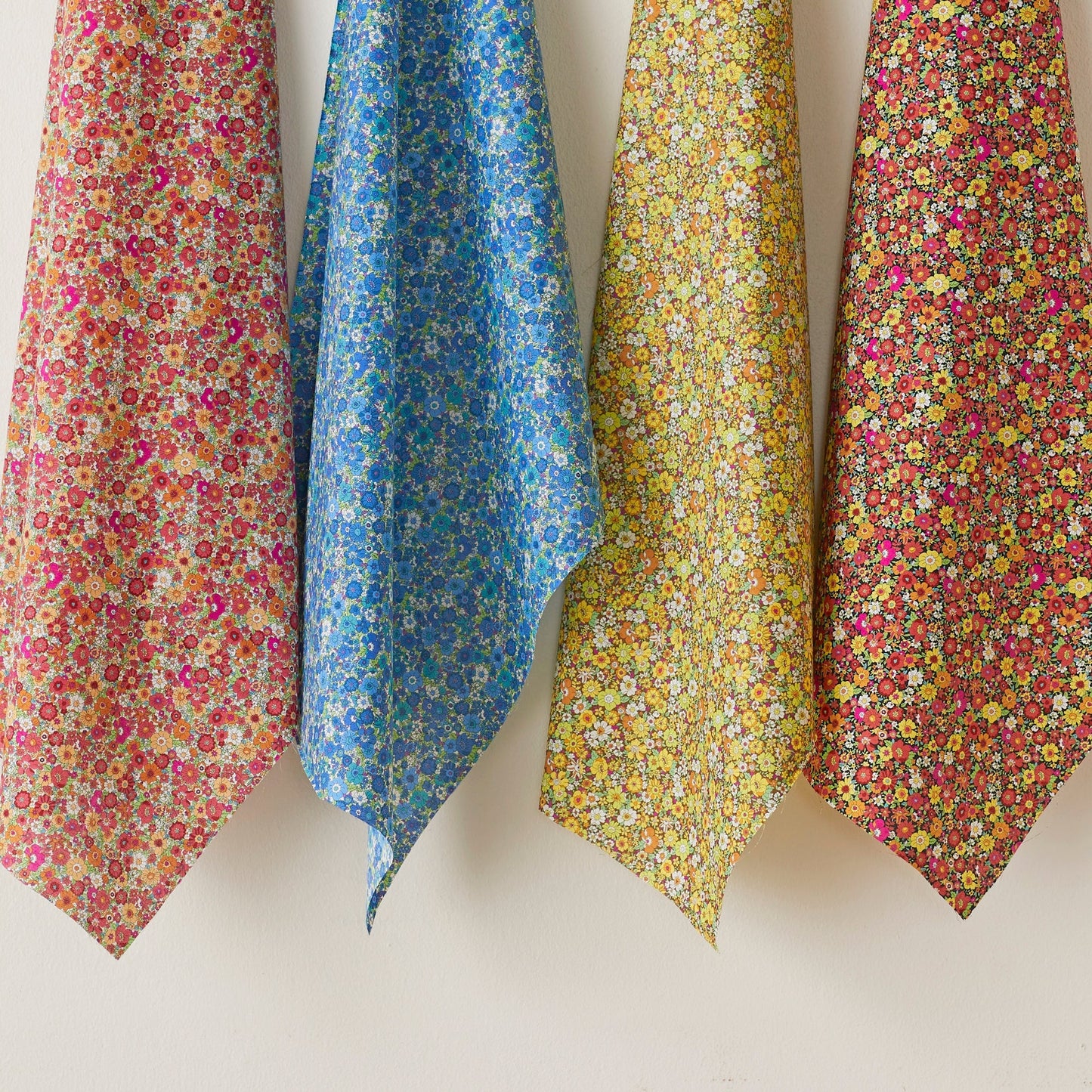 Kokka - Pink Floral Cotton Lawn