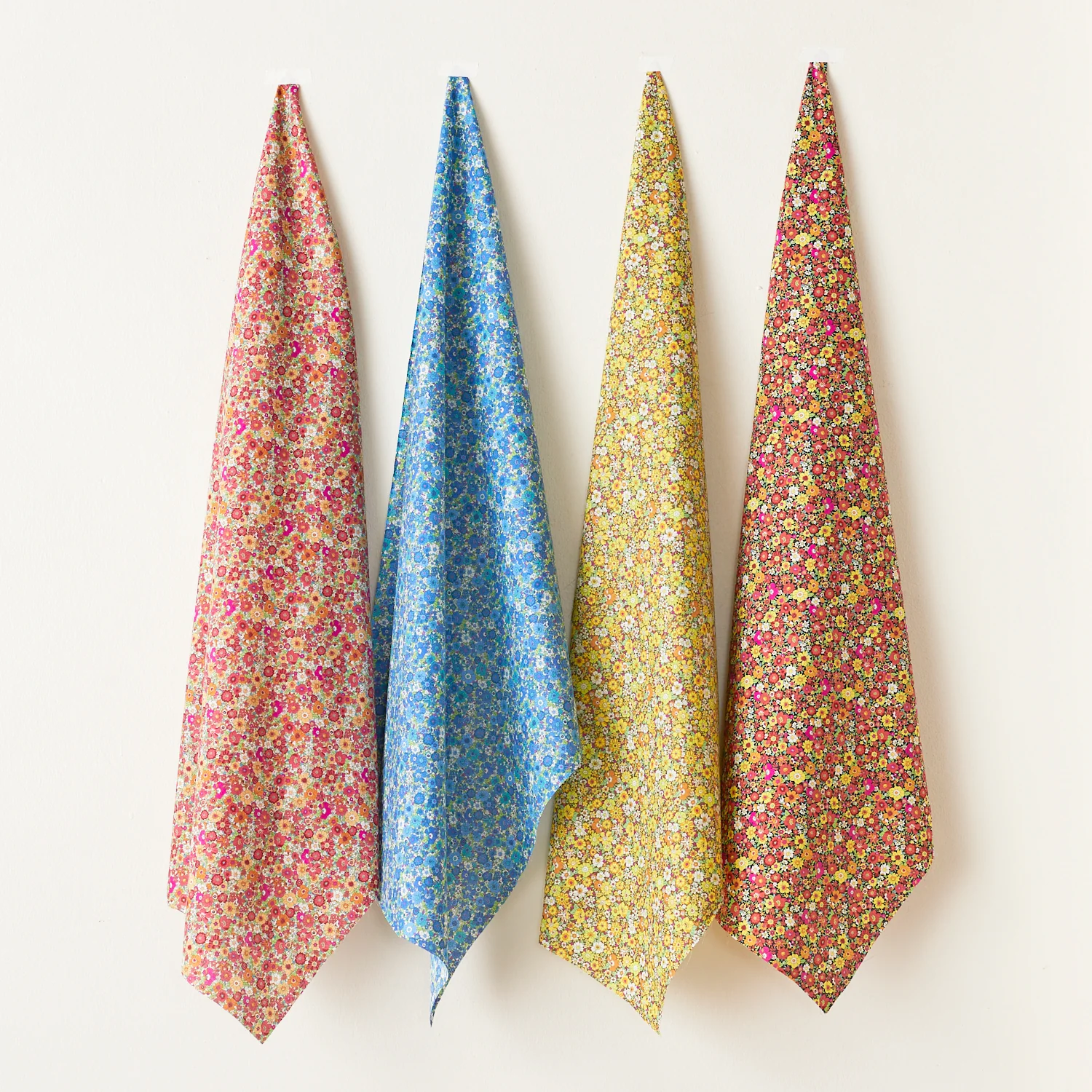 Kokka - Pink Floral Cotton Lawn