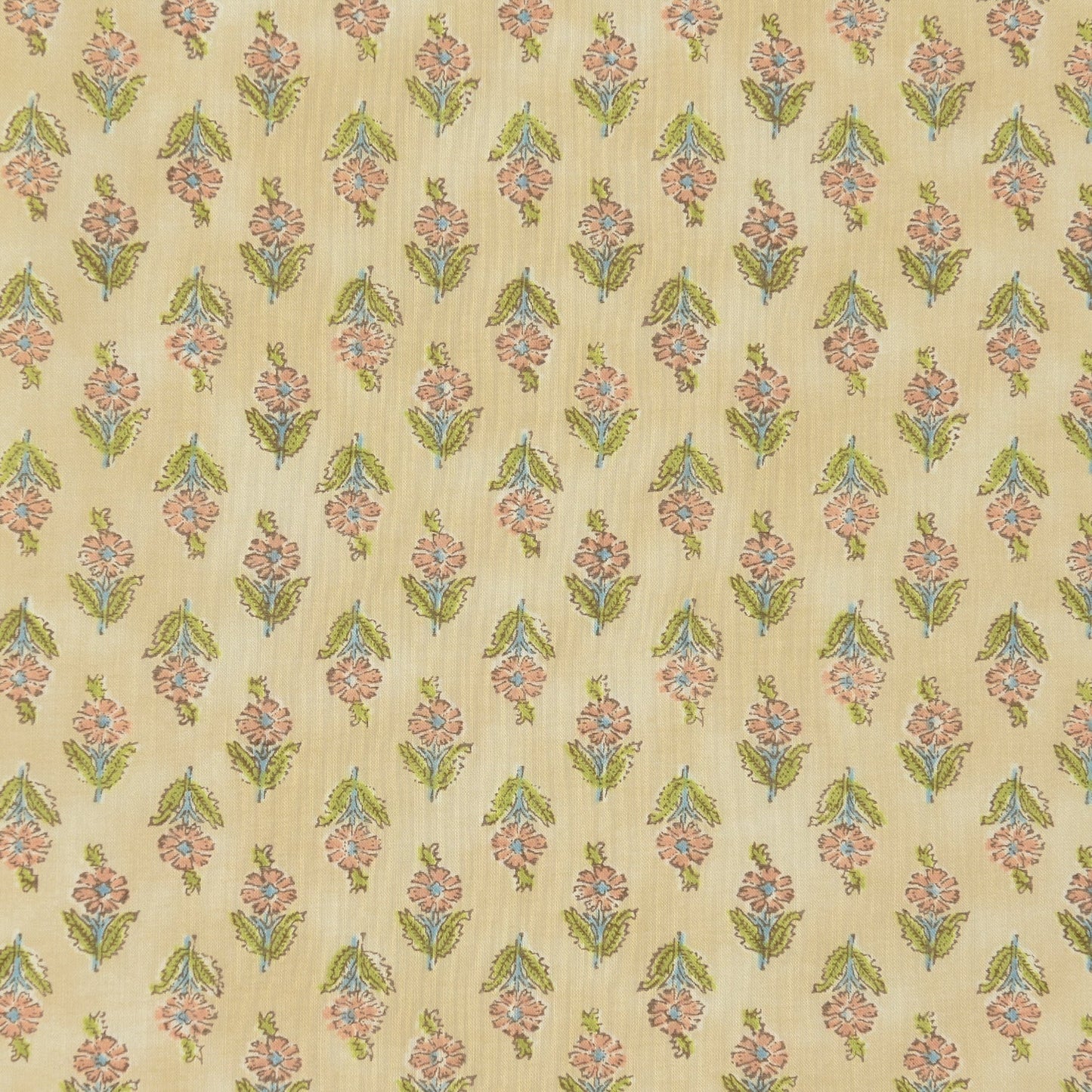 Kokka - Sarasa Block Print Inspired Voile (Cream)