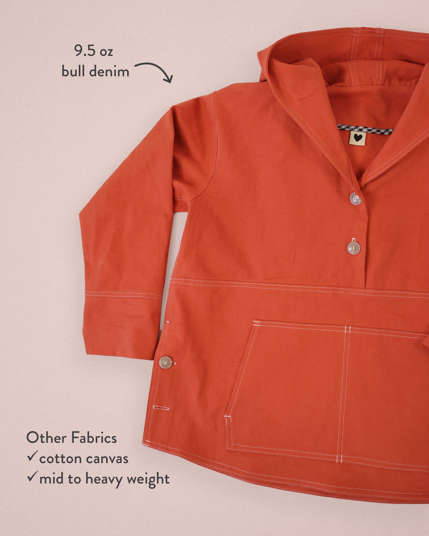 Matchy Matchy Sewing Club On Deck Popover - PDF Pattern