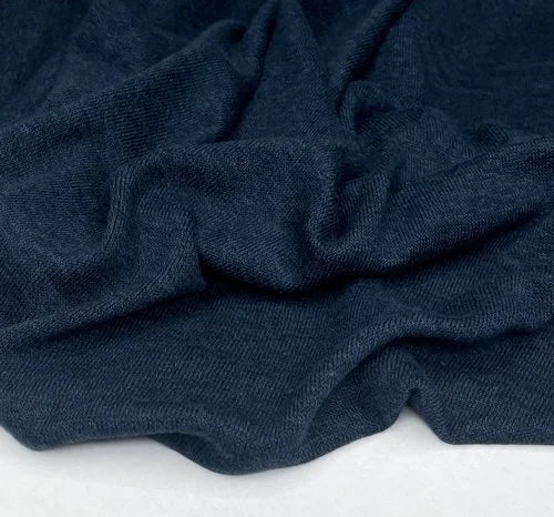Olympia Soft Sweater Knit - Indigo