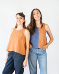 Matchy Matchy Sewing Club Peplum Split Tank - PDF Pattern