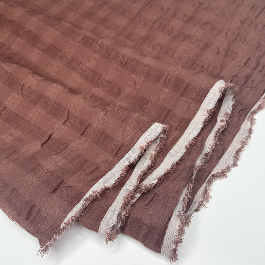 Pyper Linen Jacquard - Cocoa