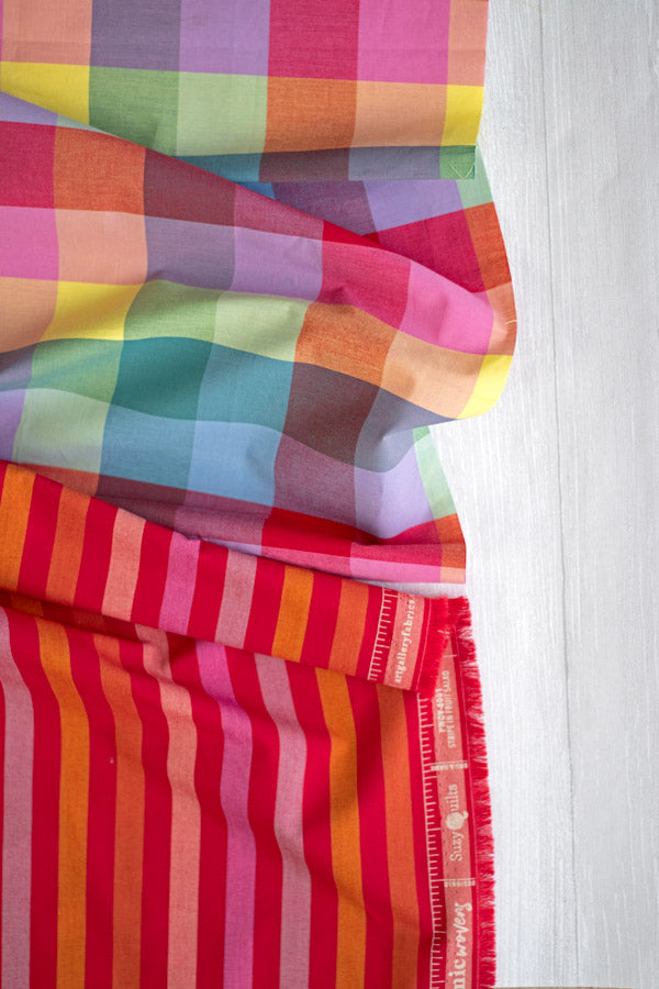 Picnic Wovens - Stripe in Fruit Salad