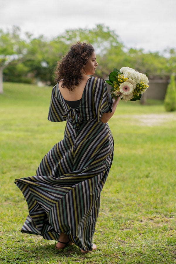 Picnic Wovens - Stripe in Veggie