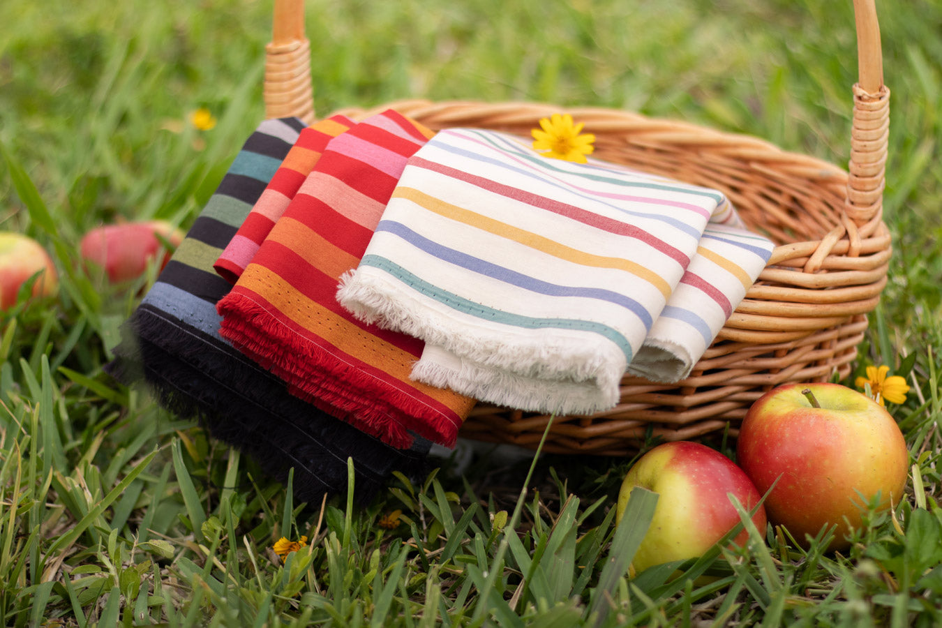 Picnic Wovens - Stripe in Sundress
