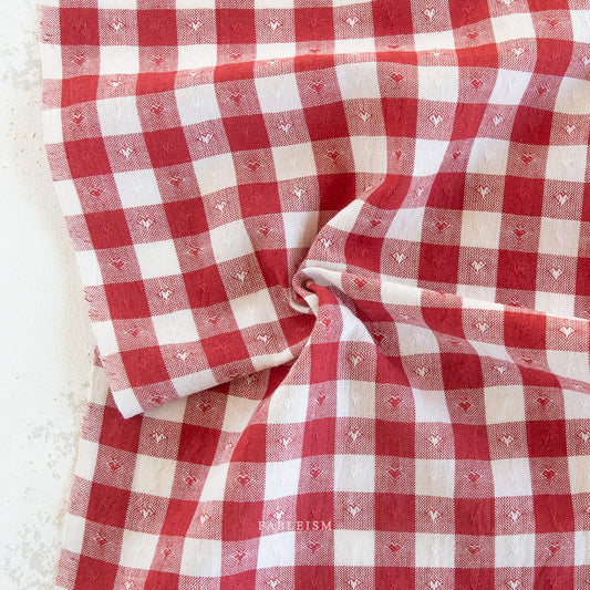 Queen Of Hearts - Gingham Hearts (Cherry)