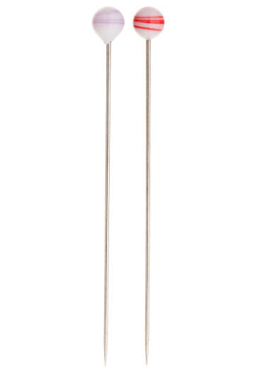 Tulip Glass Head Pins Akari - Set of 20