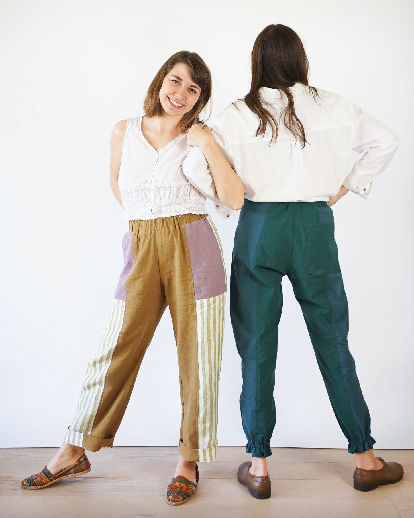 Matchy Matchy Sewing Club Recess Play Pants - PDF Pattern
