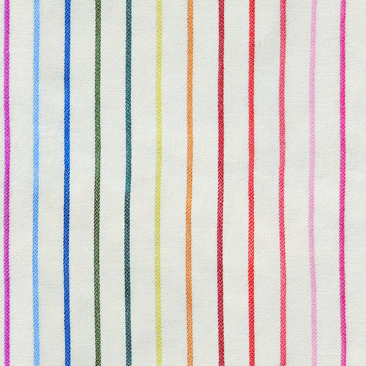 Warp & Weft Mystic Fable - Rainbow Stripe in Natural