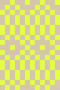 Lofi Linens - Bitmapped in Neon Yellow