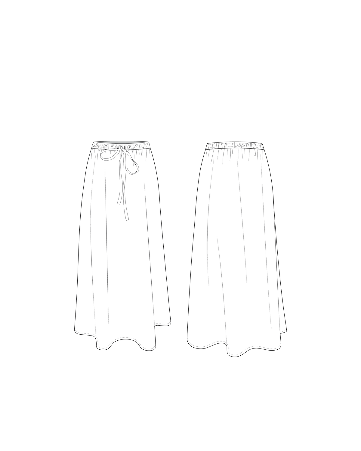 Confident Beginner: Clo Bias Skirt, October 10 & 11