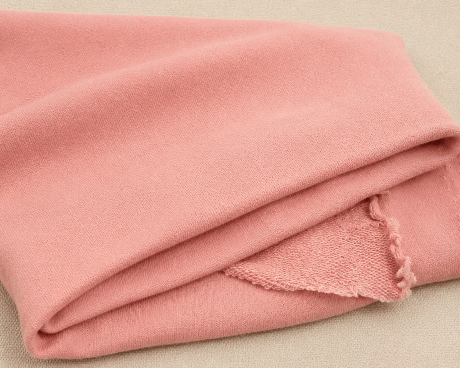 Organic American Milled French Terry - Grapefruit