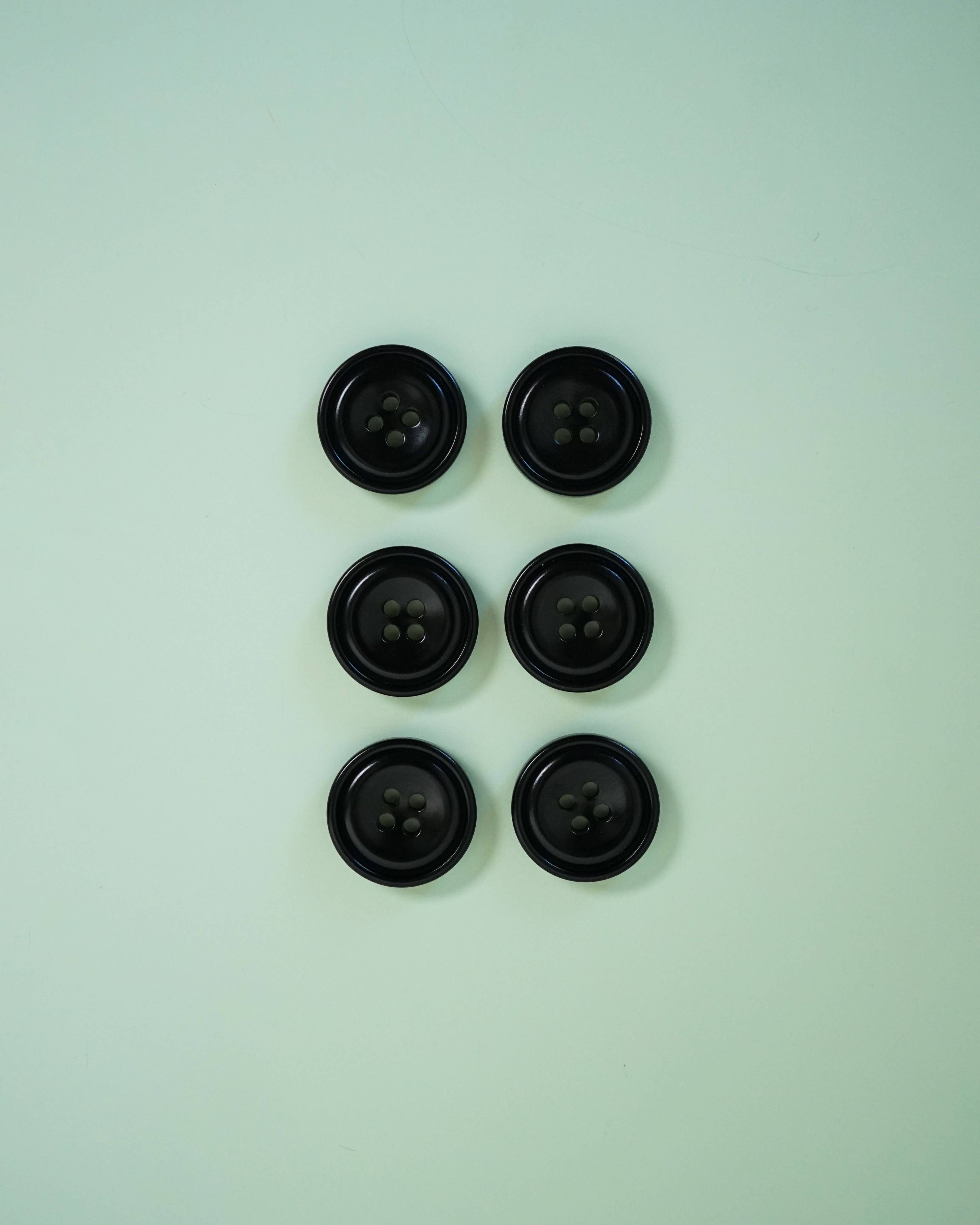 Onyx 3/4" Corozo Nut Buttons