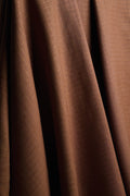 Little Tile Linen Viscose Blend - Pecan Pie