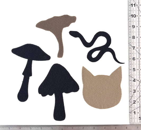 Iron-on Knit Patches - Medium