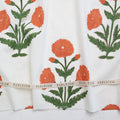 Indian Block Print: Boho Floral in Sienna