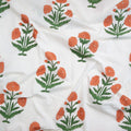 Indian Block Print: Boho Floral in Sienna