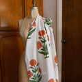 Indian Block Print: Boho Floral in Sienna