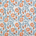 Indian Block Print: Trumpet Vines in Winter