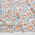 Indian Block Print: Trumpet Vines in Winter