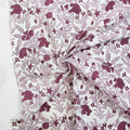 Indian Block Print: Cozy Floral in Purple