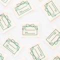 To: From: Gift Organic Cotton Write In Sewing Labels