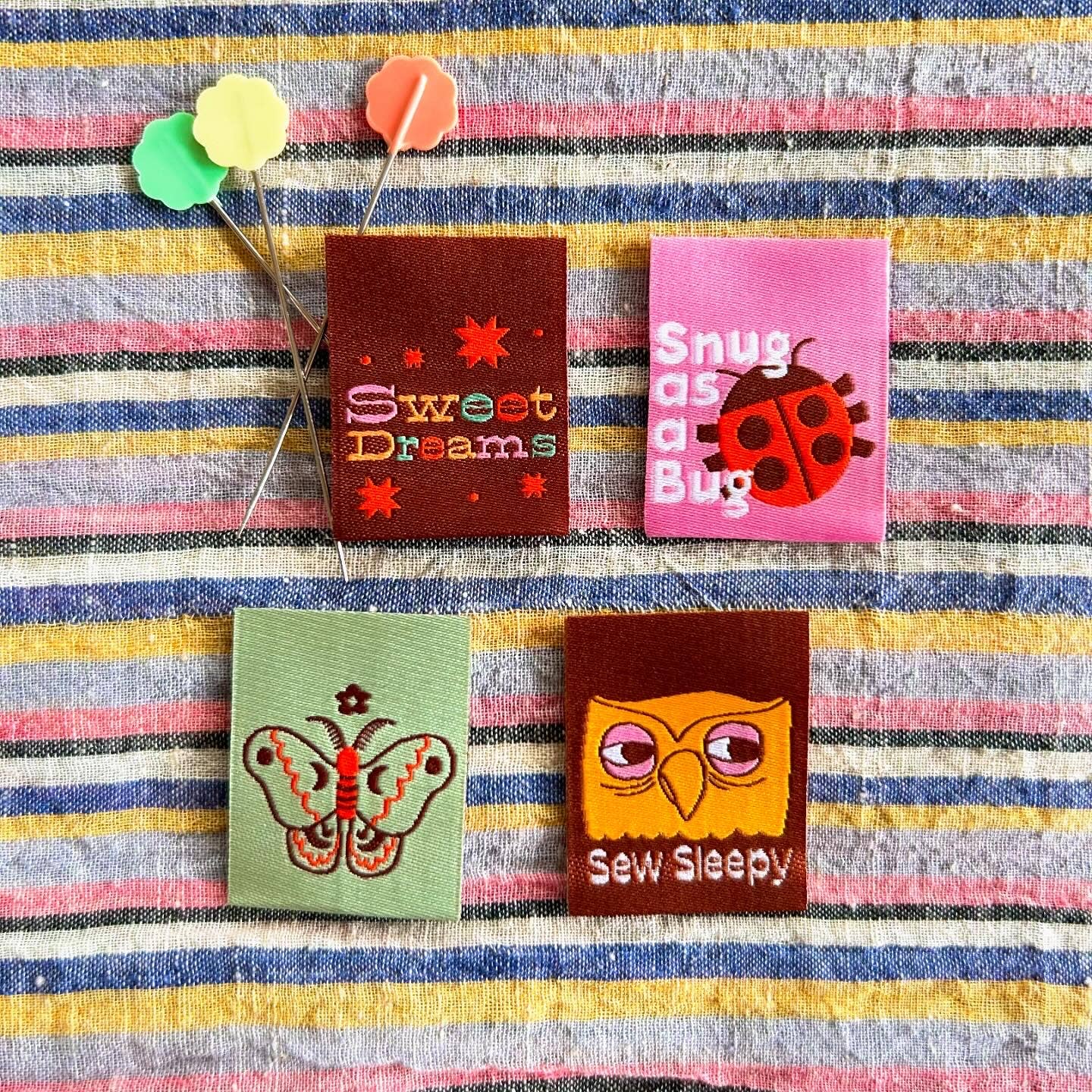 Sleepy Head Pack Woven Labels