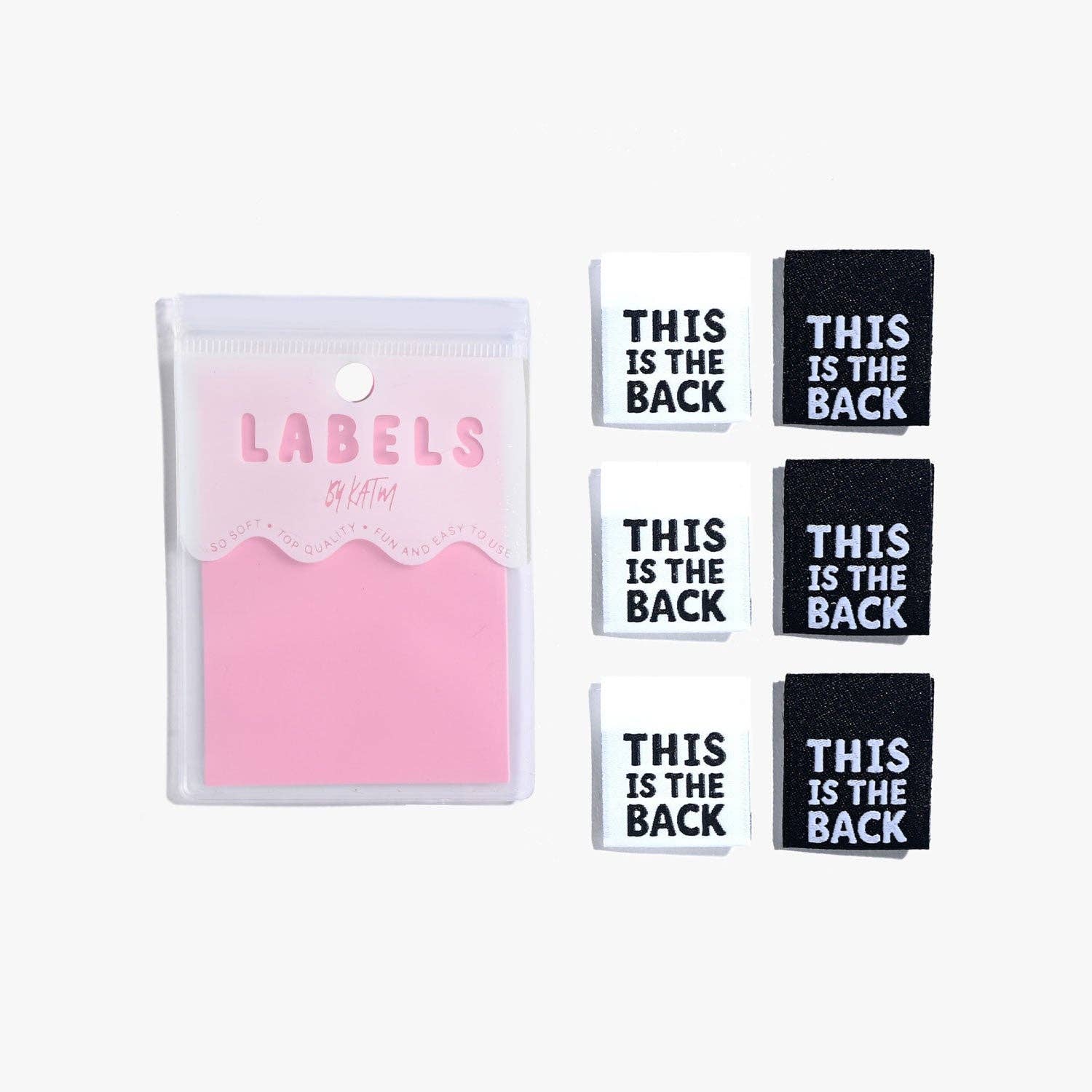 This is The Back Woven Labels