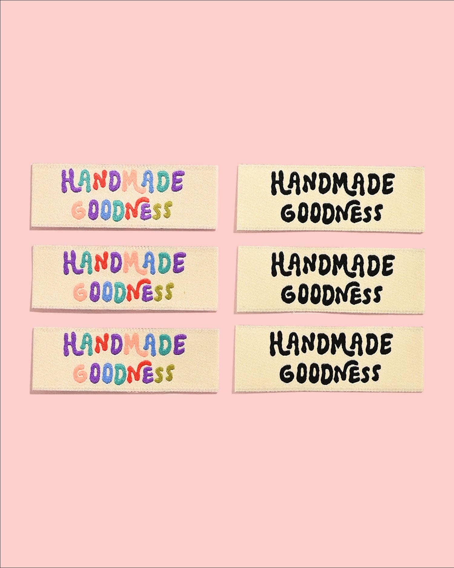 Handmade Goodness Woven Labels