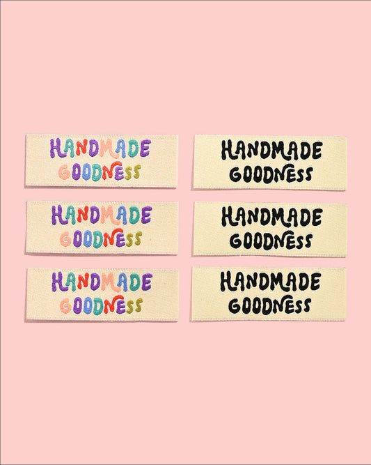 Handmade Goodness Woven Labels