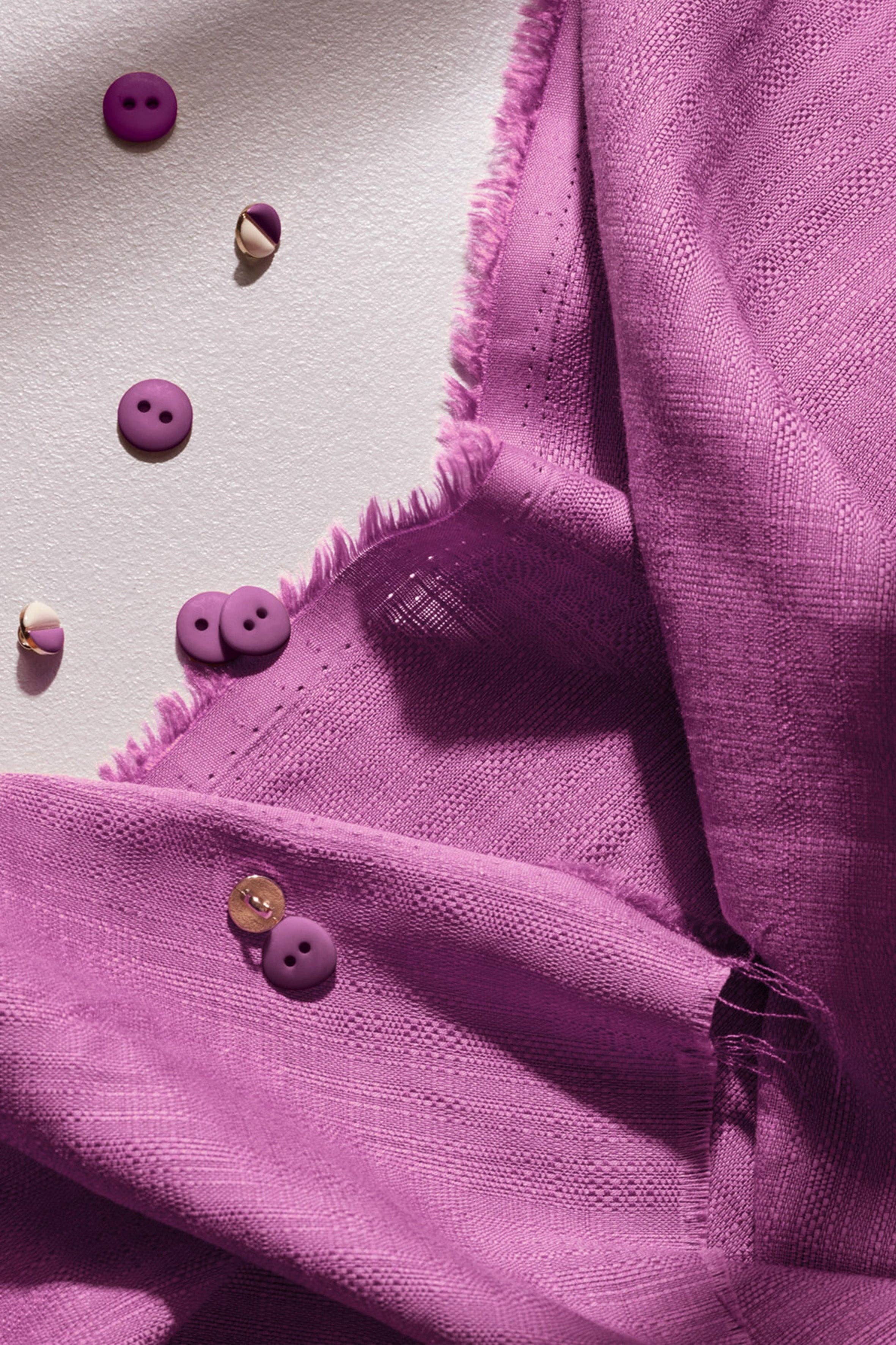 Drapey Cotton Viscose - Flake Bubble Gum