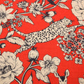 Echino Wonder Cotton Linen Canvas - Red