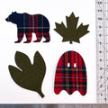 Iron-on Wool Patches - Medium