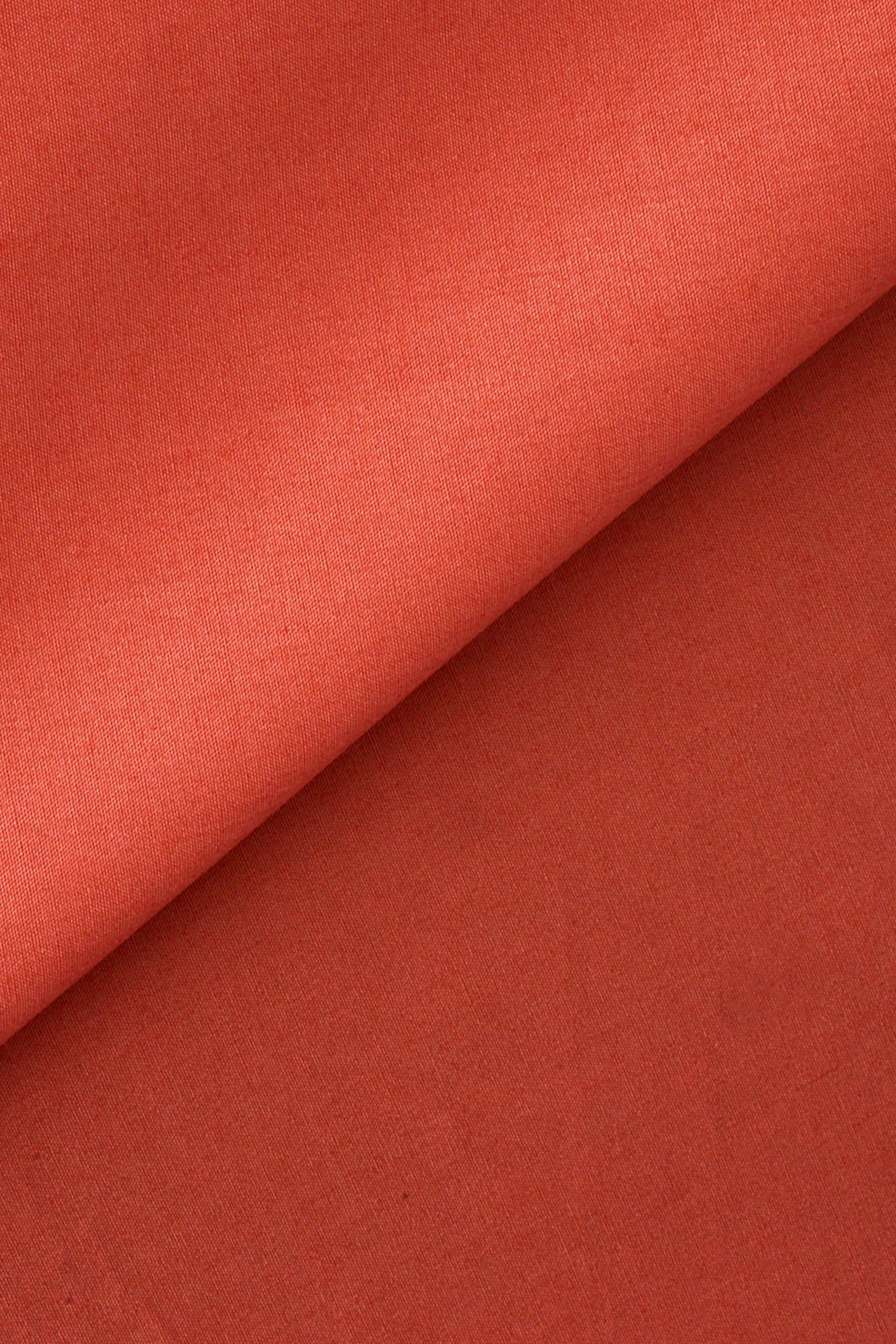 OEKO-Tex Certified Cotton Poplin - Poppy Tangerine