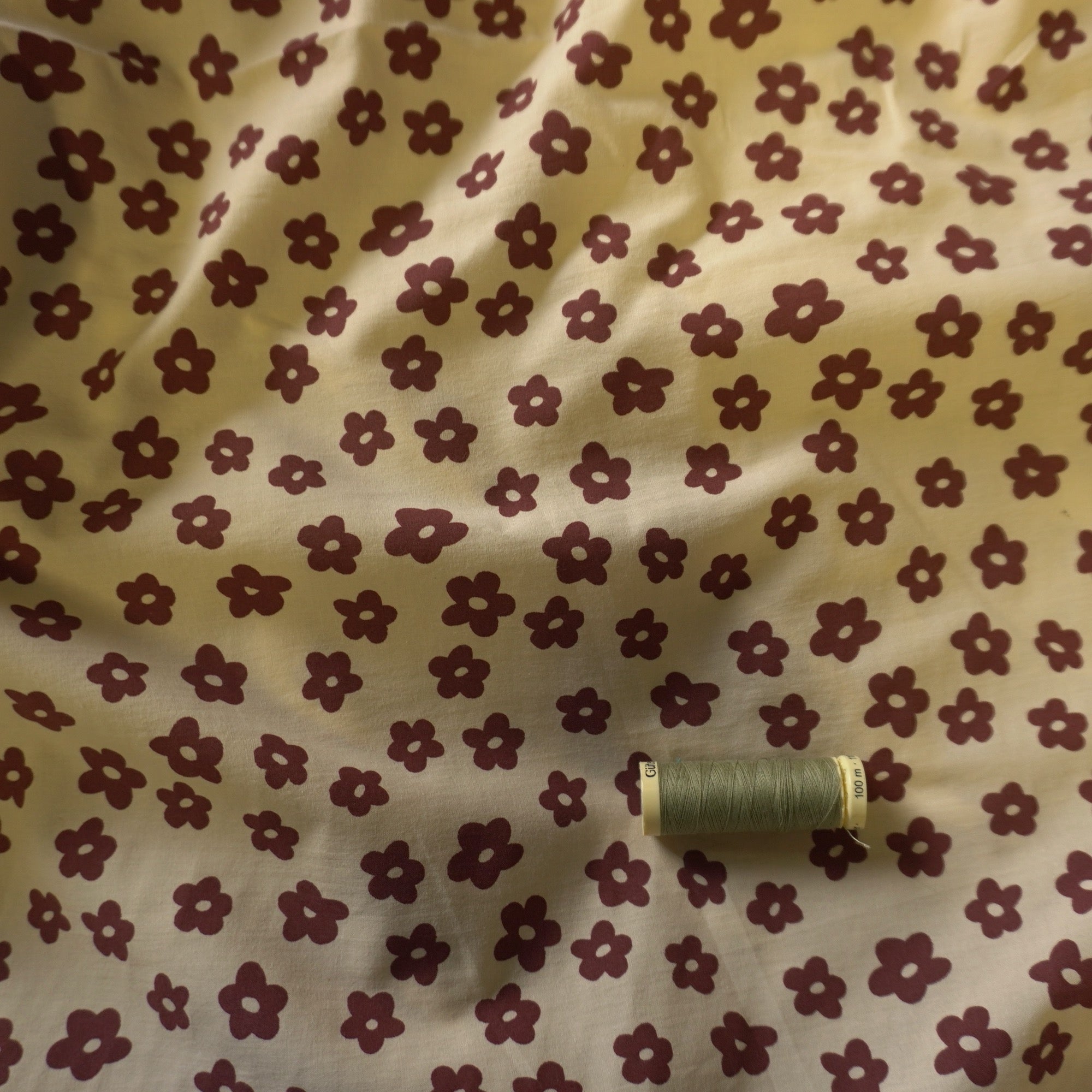 Groovy Floral Cotton Poplin