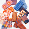 Fine & Dandy Deco Stripe in Navy/Spice