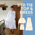 Syd Graham Patterns Syd Tie Top & Dress - PDF Pattern