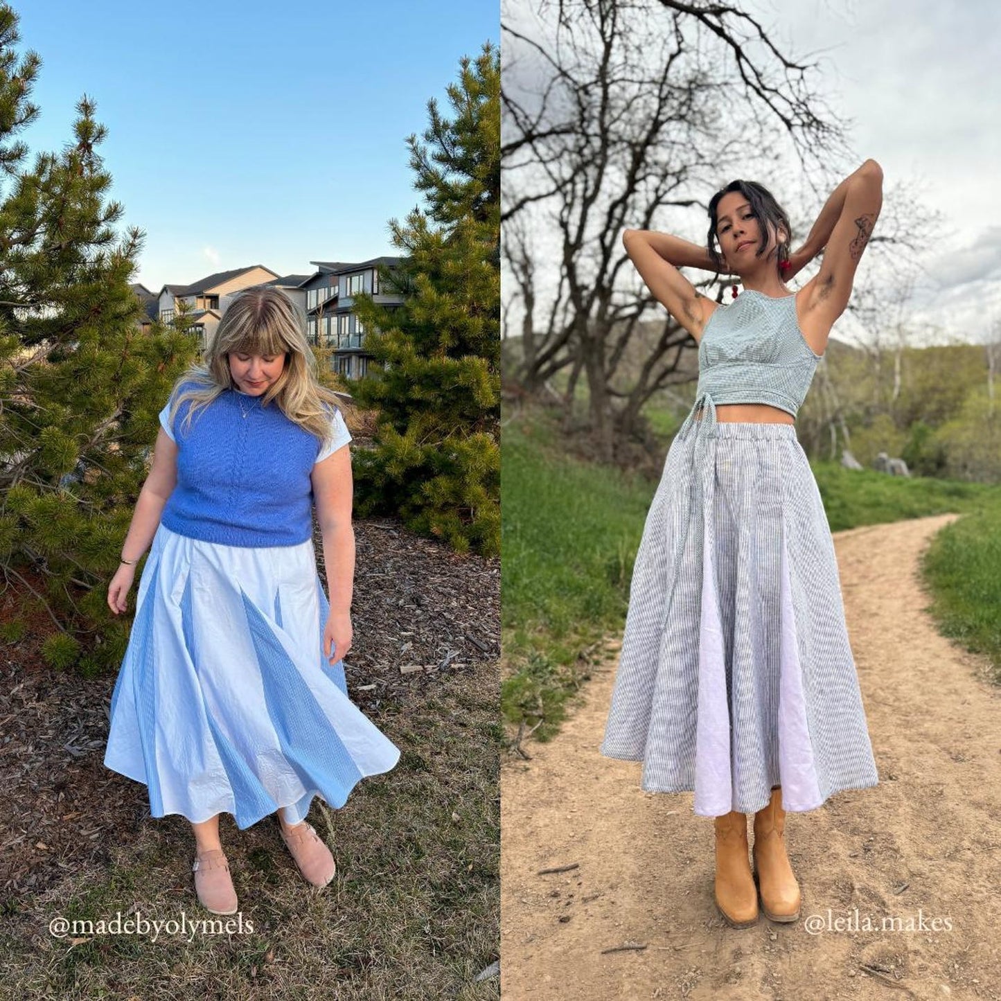 Syd Graham Patterns Sundra Skirt - PDF Pattern