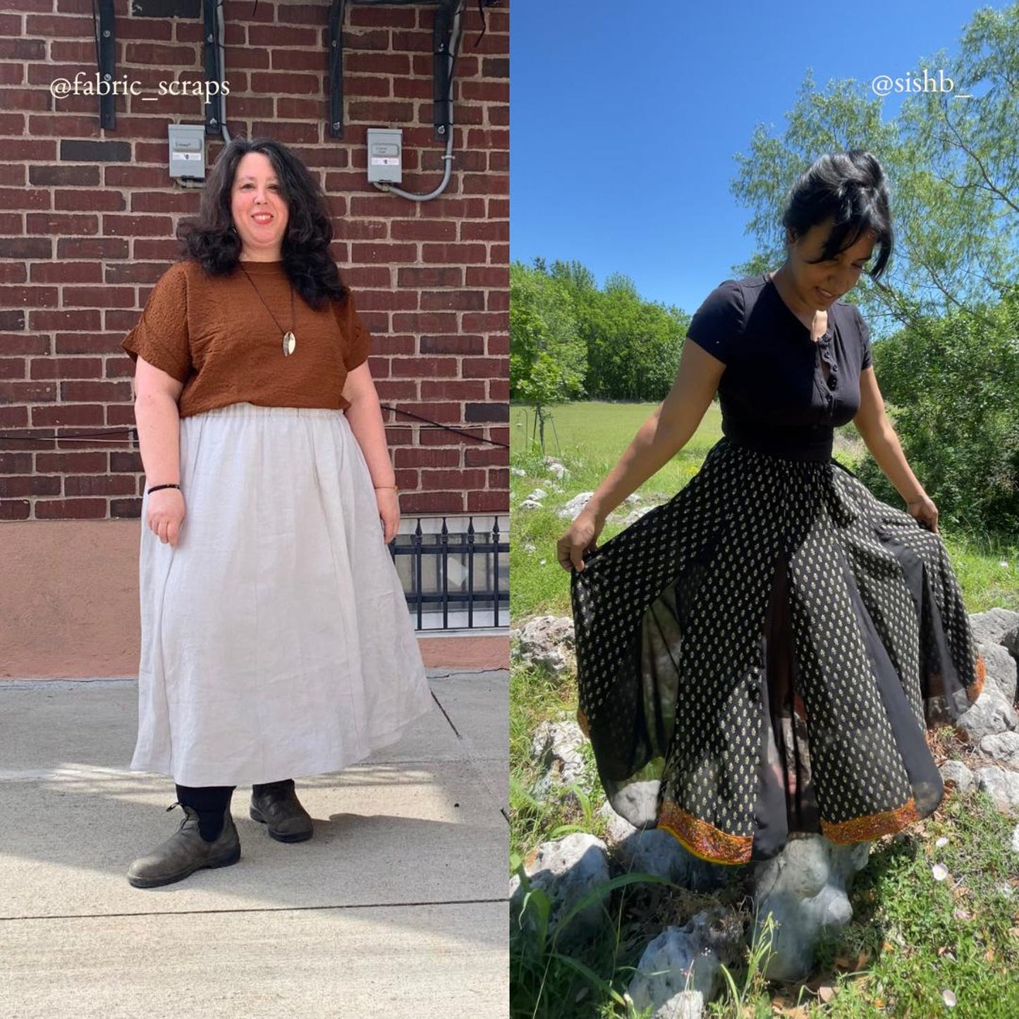 Syd Graham Patterns Sundra Skirt - PDF Pattern