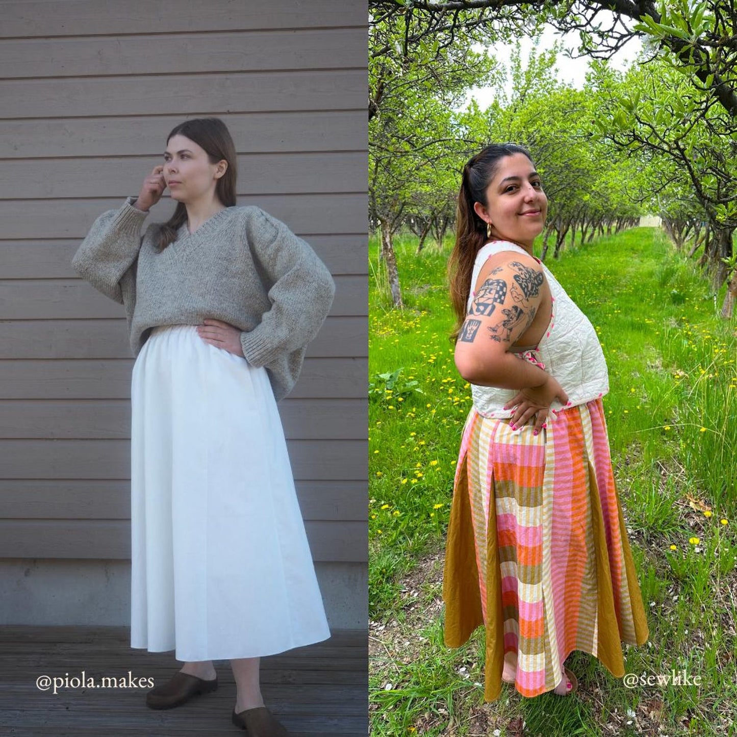 Syd Graham Patterns Sundra Skirt - PDF Pattern