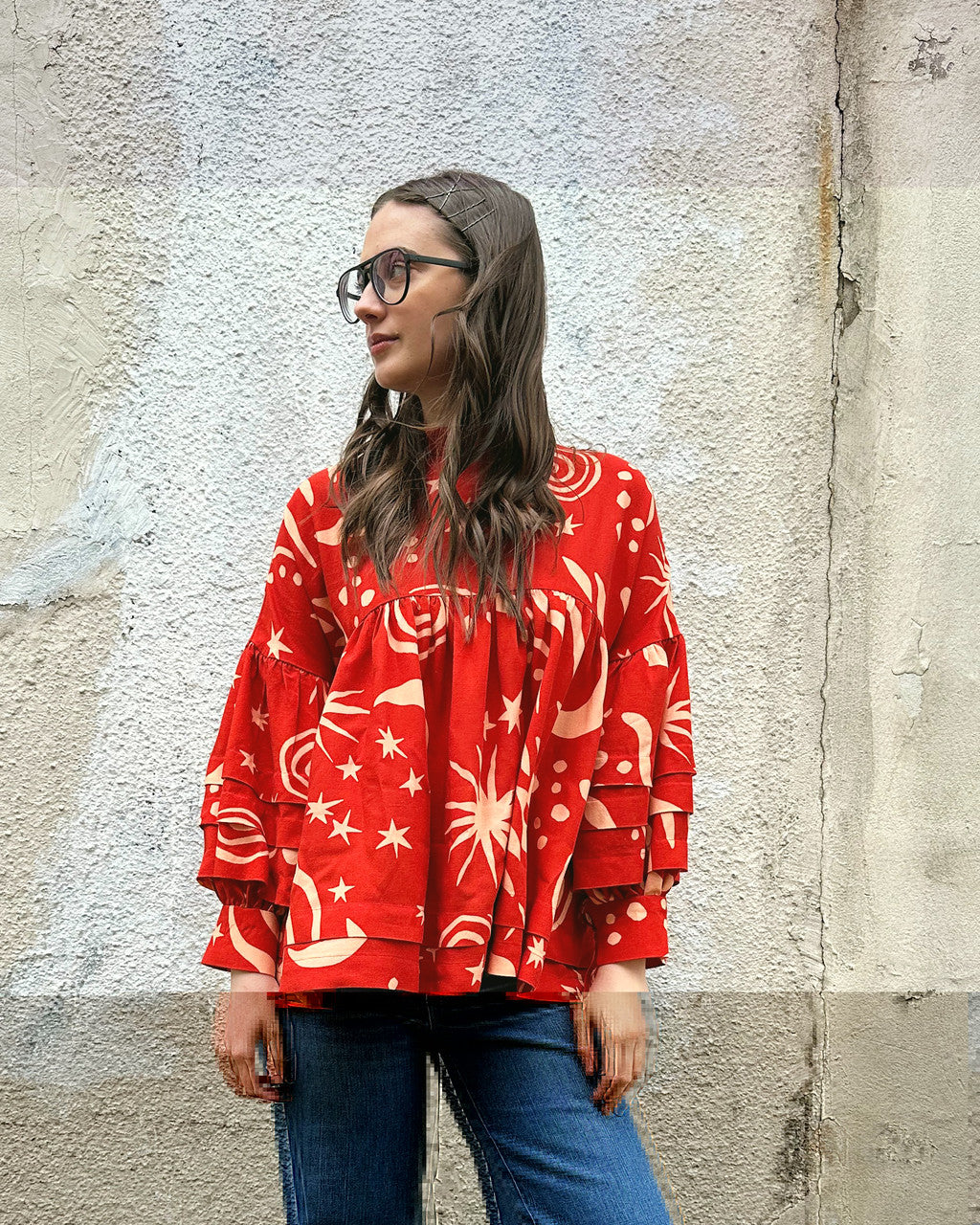 Marisol Viscose & Linen - Rust