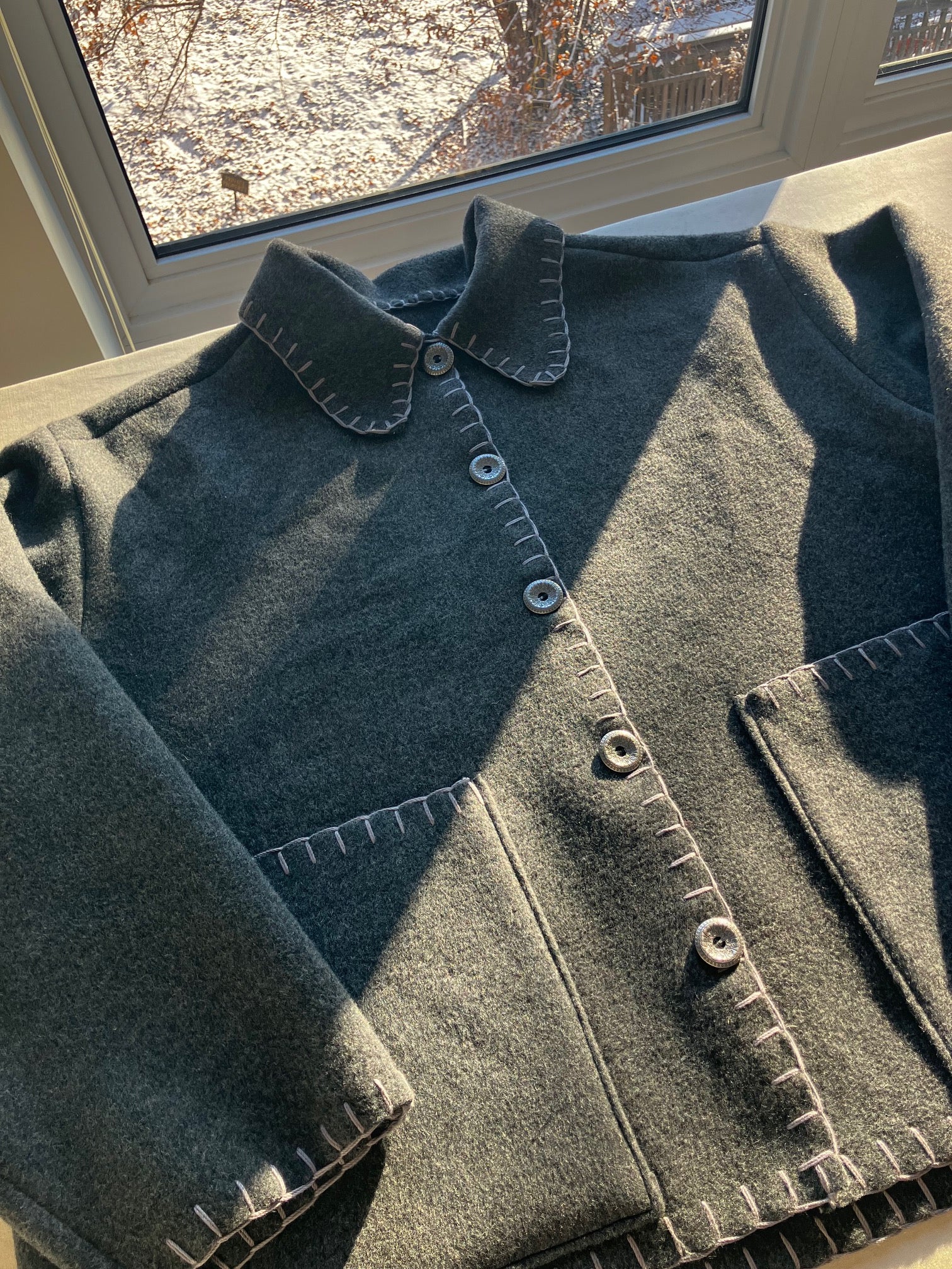 Confident Beginner: Blanket Stitch Coat, December 12 & 13