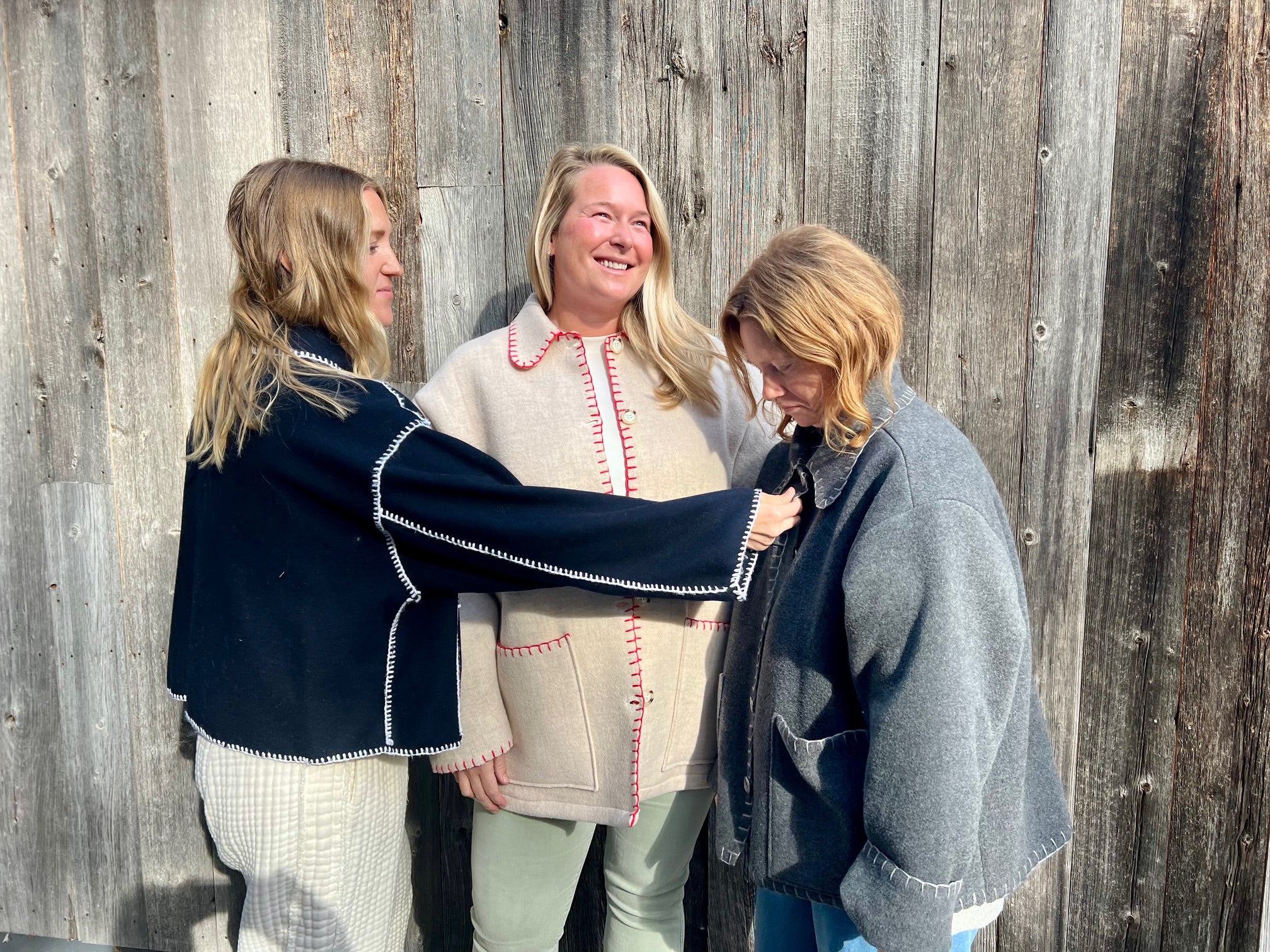 Confident Beginner: Blanket Stitch Coat, December 12 & 13