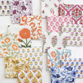 Indian Block Print: Flowerling in Yellow