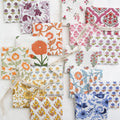 Indian Block Print: Flowerling in Violet
