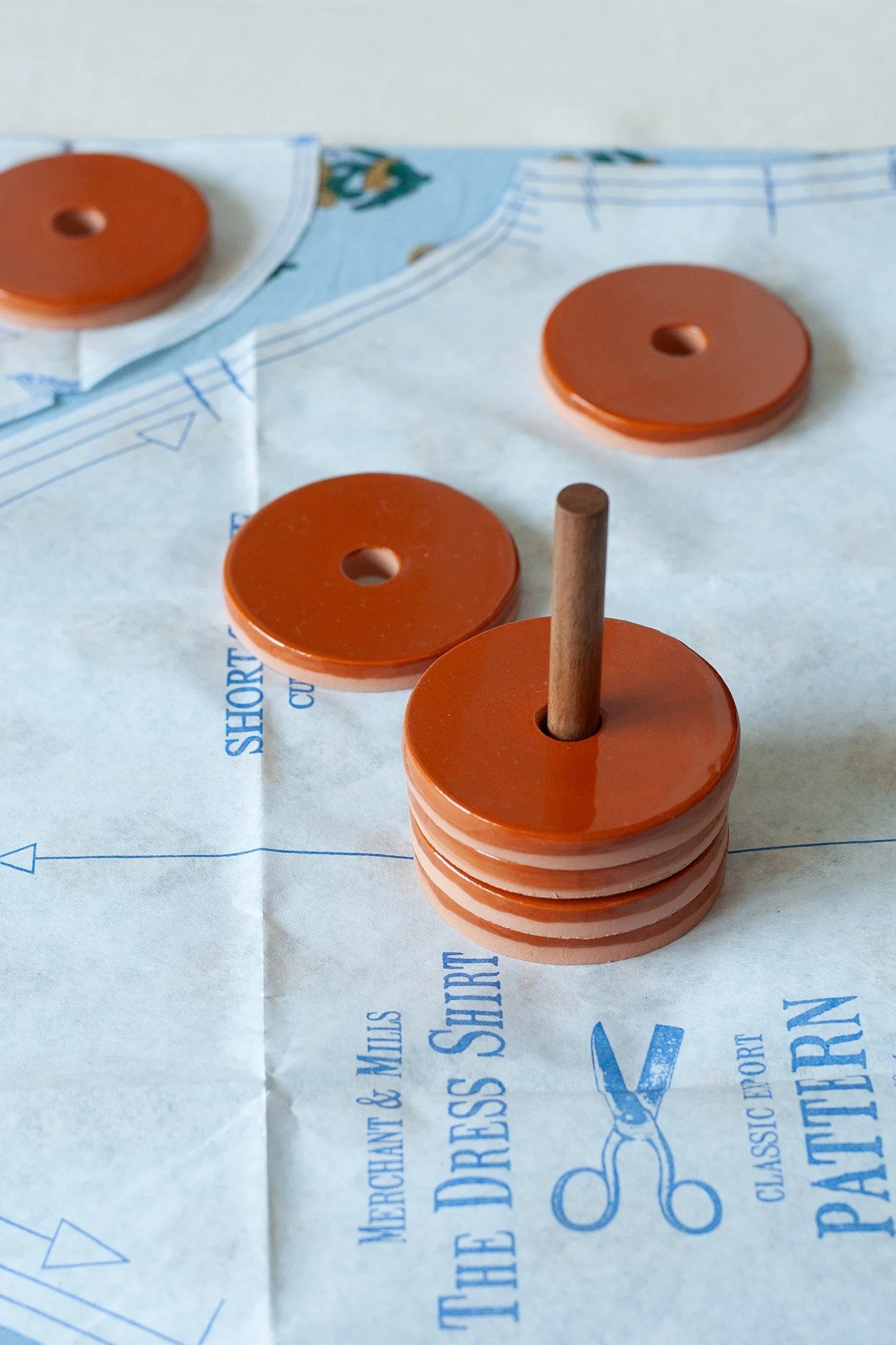 Pattern Weight Stand